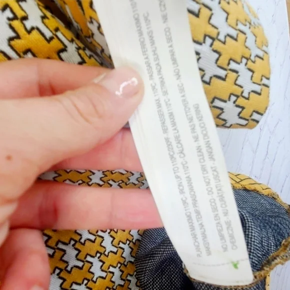 🟡 Zara🟡 NWOT 🍁 Geometric Patterned Tunic🖖 Sz S - Picture 8 of 10